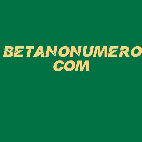 Logo da BETANONUMERO